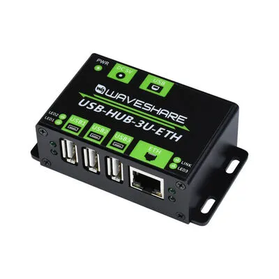 Ethernet Çok İşlevli Genişleyen 3xUSB Endüstriyel Dönüştürücü