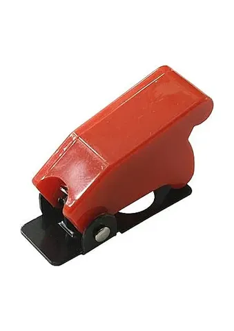 Uçak Tipi Toggle Anahtar Emniyet Kapağı Kırmızı