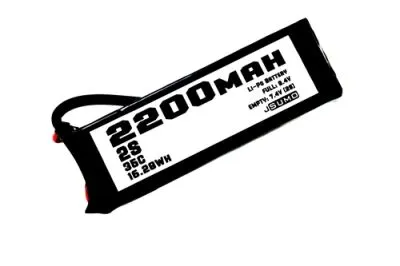 JSumo 2S 7.4V Lipo (Li-Po) Lityum Polimer Batarya - 2200mAh 35C