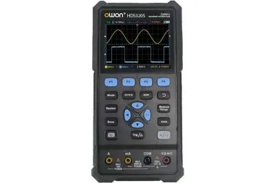 Owon HDS320S 200 MHz El Tipi Osiloskop, Multimetre & Sinyal Jeneratörü, 2Ch