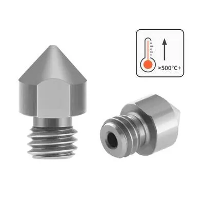 0.2mm MK8 Titanyum Alaşımlı Nozzle - Creality Uyumlu