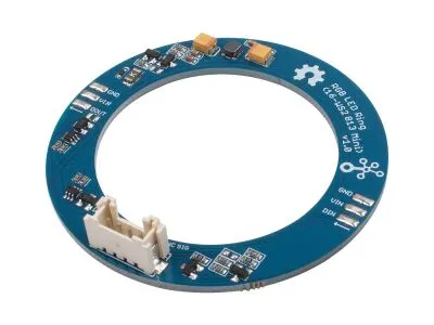 LED Ring (16 x WS2813 Mini) - Zincir Bağlantıya Uygun, 58mm Çap
