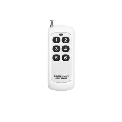 433MHz 6 Kanal DC12V Antenli Uzaktan Kumanda