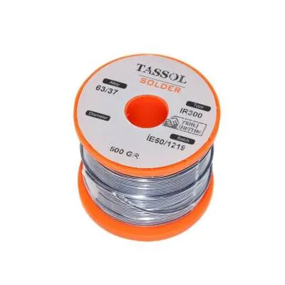 Tassol 0.50 mm 500gr Lehim Teli (%63 Kalay / %37 Kurşun)