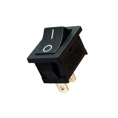 DC124B Işıksız On / Off Anahtar 20mm 2P Yaylı