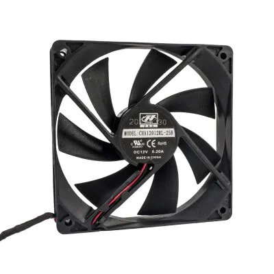 120x120x25mm 12V 0.20A Fan 2 Kablolu
