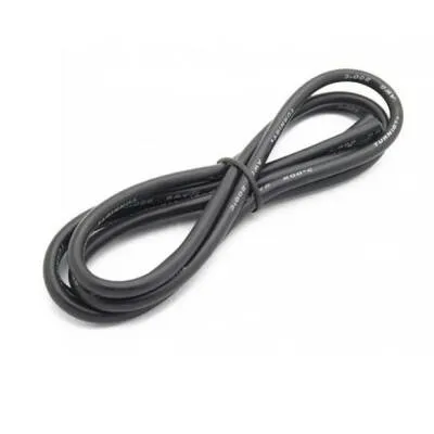 20 AWG Silikon Kablo Siyah - 1 Metre