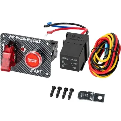 Tekli ON-OFF Toggle Switch Panel - Motor Start Butonlu