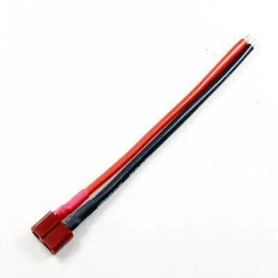 T Plug - Deans Dişi - 10 cm Silikon Kablo