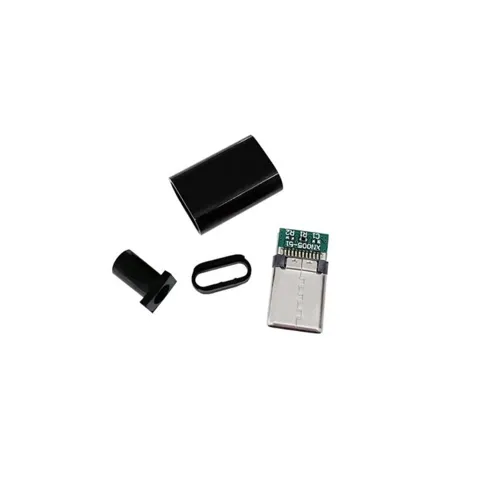 USB Type C Tipi Konnektör - Kapaklı