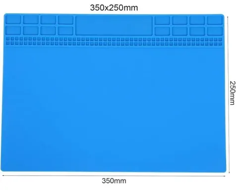 504 Isıya Dayanıklı 350x250mm Lehimleme Matı