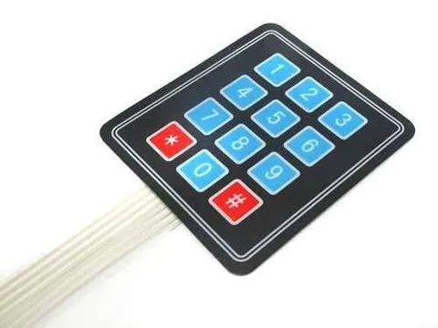 4X3 Membran Tuş Takımı