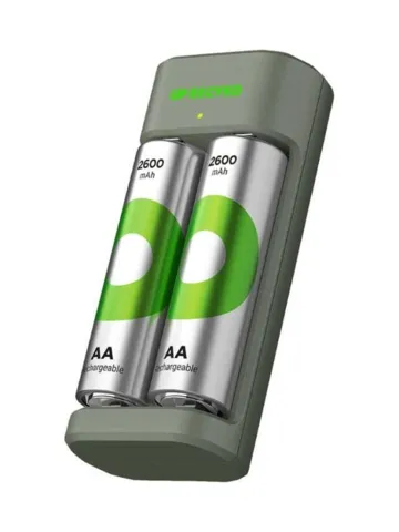 GPE221/270HCER21-2GTLB2 AA 2600 mah Pilli Şarj Cihazı 2 Adet