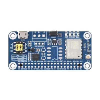 LC29H(DA) GPS/RTK Raspberry Pi HAT
