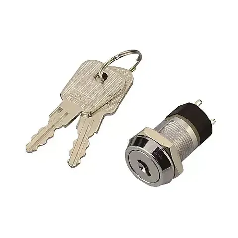 19mm Kilit Anahtarı 2 Position ON-ON