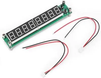 0.1-60MHz 20MHz~2.4GHz RF Sinyal Frekans Sayacı Simometre - Kırmızı