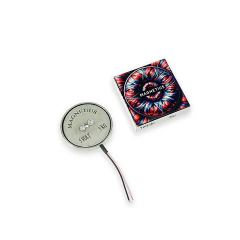 Magnetius 5V 5kg Elektromıknatıs - 50 mm çap