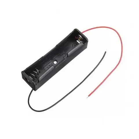 Tekli 18650 Pil Yuvası-Lityum/Li-Ion