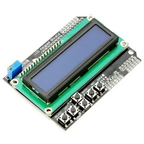 Arduino ile Uyumlu LCD ve Tuş Takımı Shield