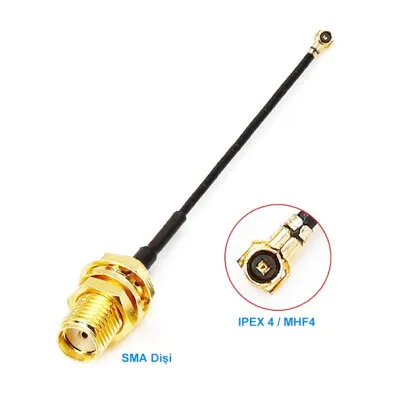 IPEX 4 Dönüştürücü Kablo - 15cm