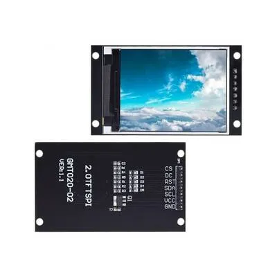 2.0 inç TFT LCD Ekran Modülü - ST7789V - SPI 240x320mm