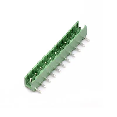 11 Pin 5.08mm 90C Erkek Geçmeli Yeşil Klemens