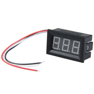 Dijital Voltaj Göstergesi AC 30-500V  (Kasalı)