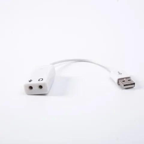 Raspberry Pi USB Ses Kart Modülü (Mikrofon ve Kulaklık Girişi)