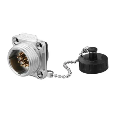 YW-20-C12SX-03-401 12-Pin Su Geçirmez Konnektör - Erkek