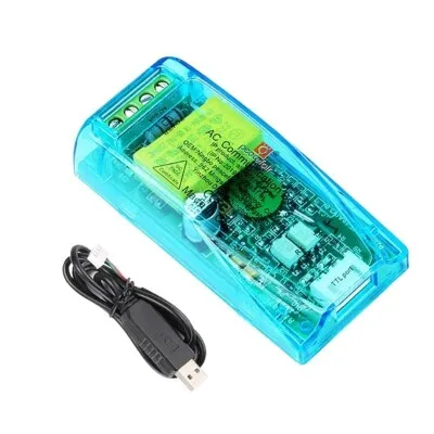PZEM-004T 10A Tek Fazlı AC Güç İletişim Modülü + USB