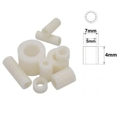 7x4mm Led Distans (Standoff) - Beyaz