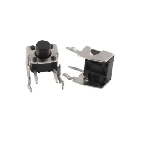 4 Pinli Tact Switch 90 Derece - 6x6x6mm