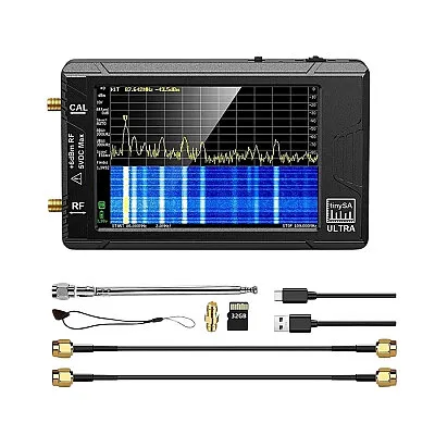 TinySA Ultra+ ZS-406 100kHz-5.3GHz Spektrum Analizör