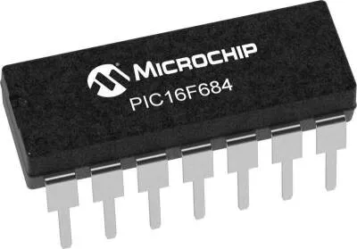 PIC16F684-I/P PDIP-14 20MHz Mikrodenetleyici