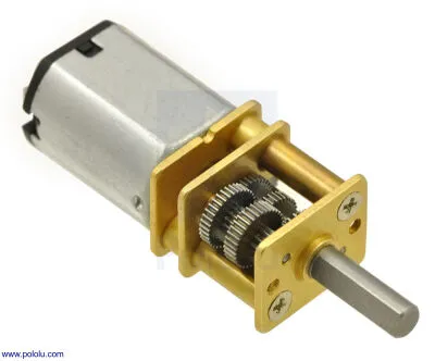 Pololu 1000:1 Micro Metal Redüktörlü Motor HP 6V 31rpm PL-1595