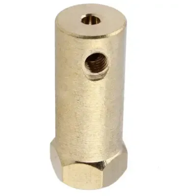 Hex Tekerlek Kaplini (3mm Motor Mili için)