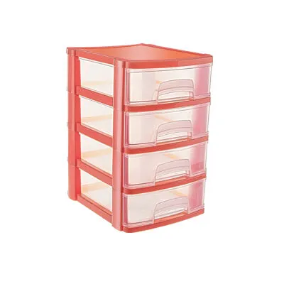 Super Bag ASR-5032 4 Katlı Mini Tonton Çekmece - 36 adet (1 Koli)