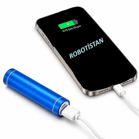 5V 1A Tekli 18650 Metal Powerbank Kasası