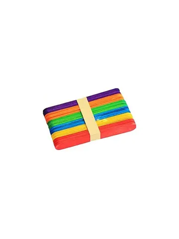 Karışık Renkli Spatula 15 cm - 50 Adet