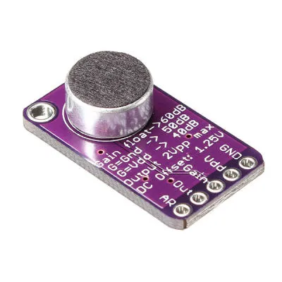 Max9814 Mikrofon Amplifikatör - Yükselteç Modülü - Arduino Uyumlu