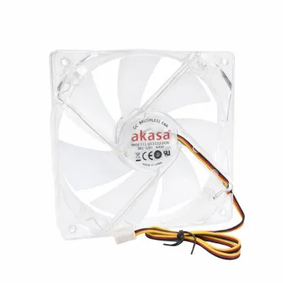 120x120x25mm 12V 0.18A Fan 3 Kablolu - Işıklı