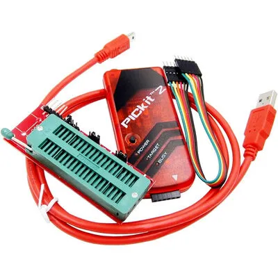 Pickit2 PIC Programlama Kartı ve Dip Adaptör