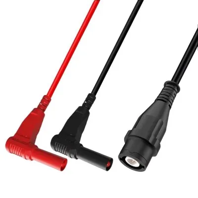 P1207 BNC Erkek - 4mm Banana Dönüştürücü Osiloskop Kablosu - 120cm