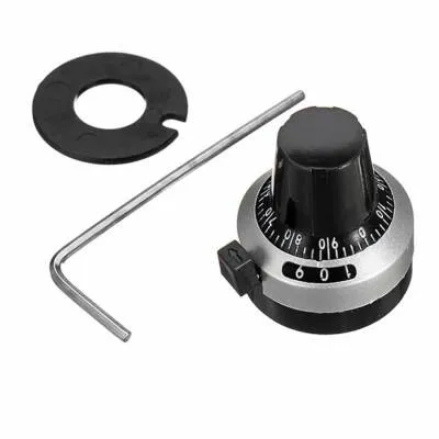 RDK-3-6.35 3590 Dial Hassas Potansiyometre Başlığı