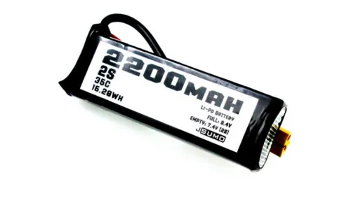 JSumo 7.4V 2200mAh Lipo Batarya 35C - 2S Lipo Pil