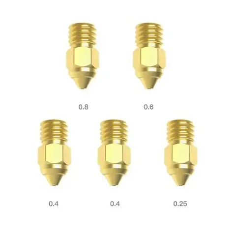 Creality MK-ST Nozzle Seti - 5 Parça
