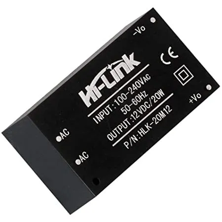 Hi-Link Ac 220v -Dc 12V Dönüştürücü 20W Güç kaynağı HLK-20M12  1600ma