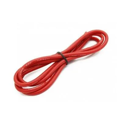 8 AWG Silikon Kablo Kırmızı - 1 Metre