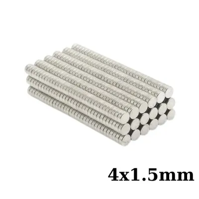 4x1.5mm Neodyum Güçlü Mıknatıs - Neodim Magnet