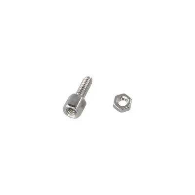 M3 11.8mm D-SUB Metal Vida + Somun Takım - D-Sub Konnektör Uyumlu - 10 Adet